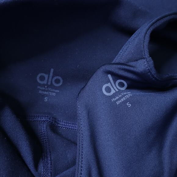 ALO Airbrush Real Bra Tank and High-Waist 7/8 Bootcut Legging Yoga Set Women's S - Picture 11 of 13